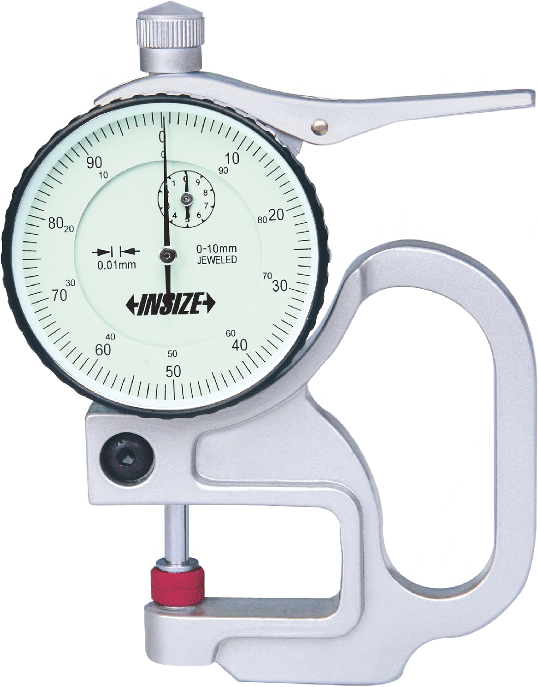 Medidor Espesores 0-10mm - 0.01mm - Resolución 0.01mm