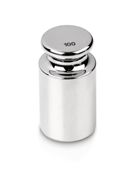 Masa de Acero Inox. Clase F1 - 100 g, con estuche de plástico