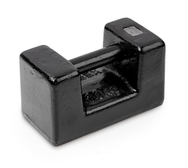 Pesa de bloque ECO, hierro fundido barnizado 10kg