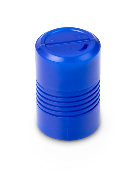 Masa patrón M1 de acero inoxidable torneado - 1 kg, Estuche de plástico incluido