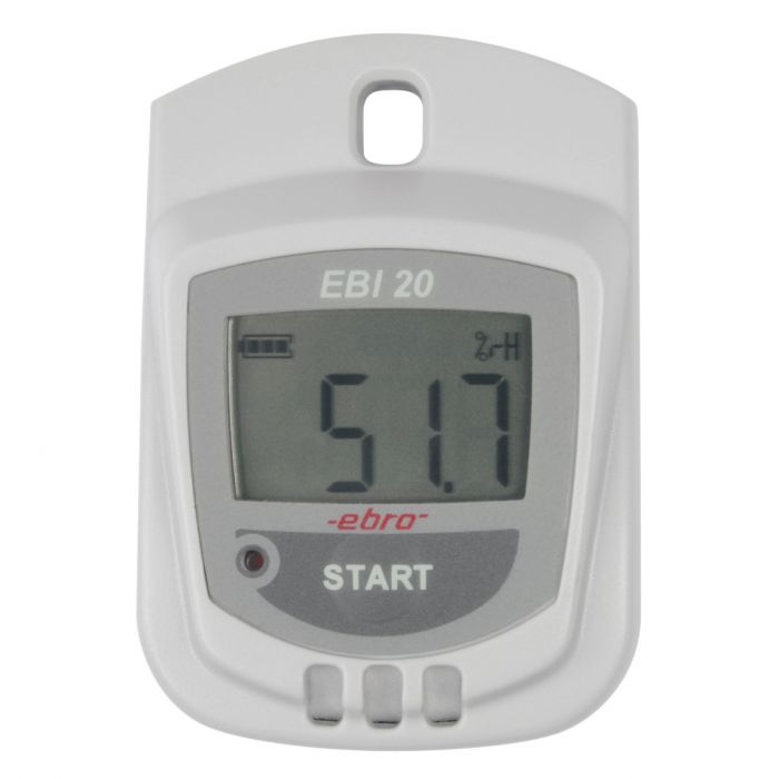 Datalogger EBRO de Temperatura y Humedad (-30…+70 °C / 0…100 %HR)
