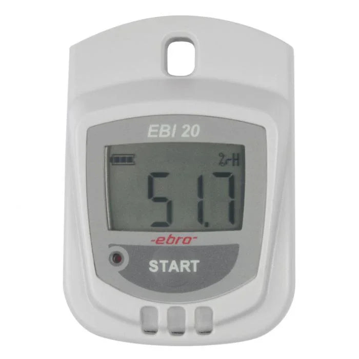 Datalogger EBRO de Temperatura y Humedad (-30…+70 °C / 0…100 %HR)