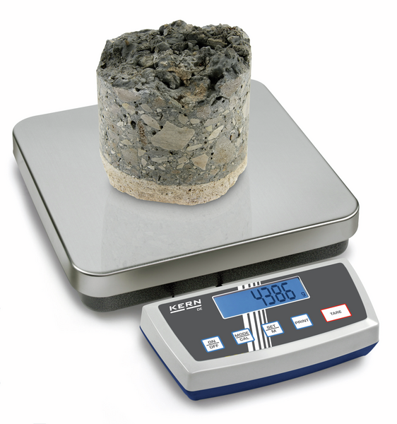 Balanza de plataforma de múltiples aplicaciones - Rango 0... 3/6 kg, resolución 1/2 g