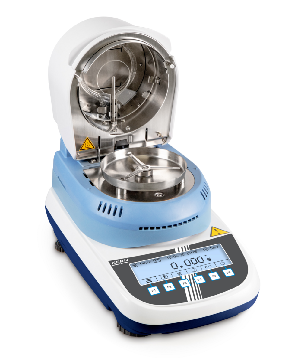 Analizador de humedad - Rango (0...160)g, Resolución 0,001 g / 0,01%