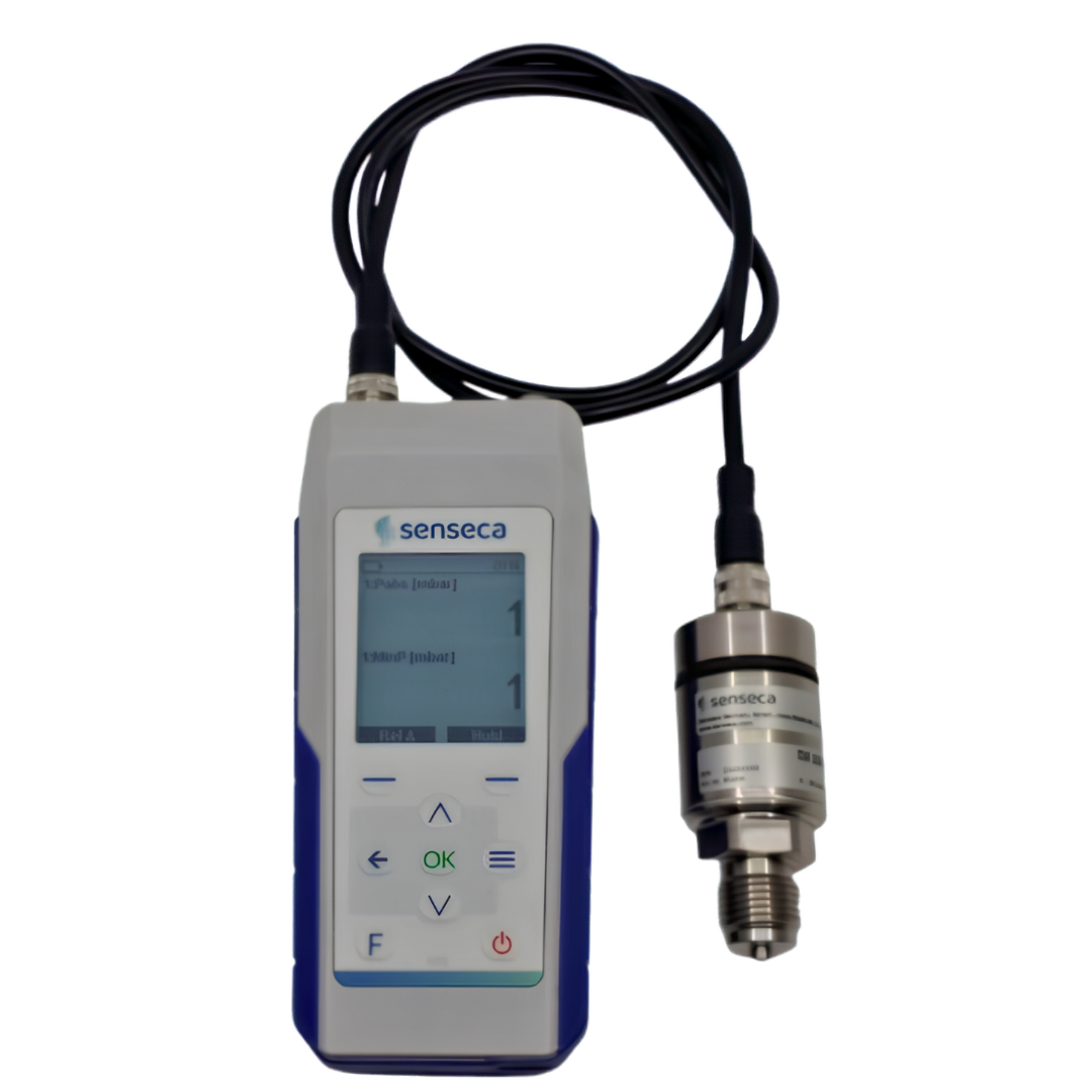 Sensor digital de presión relativa Senseca DX 225, rango 0...400 mbar, conexión G1/2 B