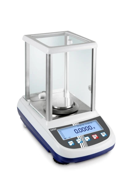 Balanza Analítica con Cabina Parabrisa - Rango 160g, Res 0,1mg, Plato 80mm