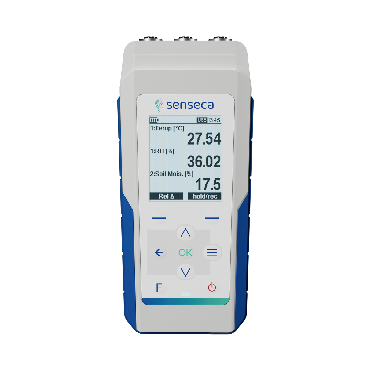 Instrumento con 3 entradas para sensores digitales de Precisión - Funcion Logger y Puerto USB