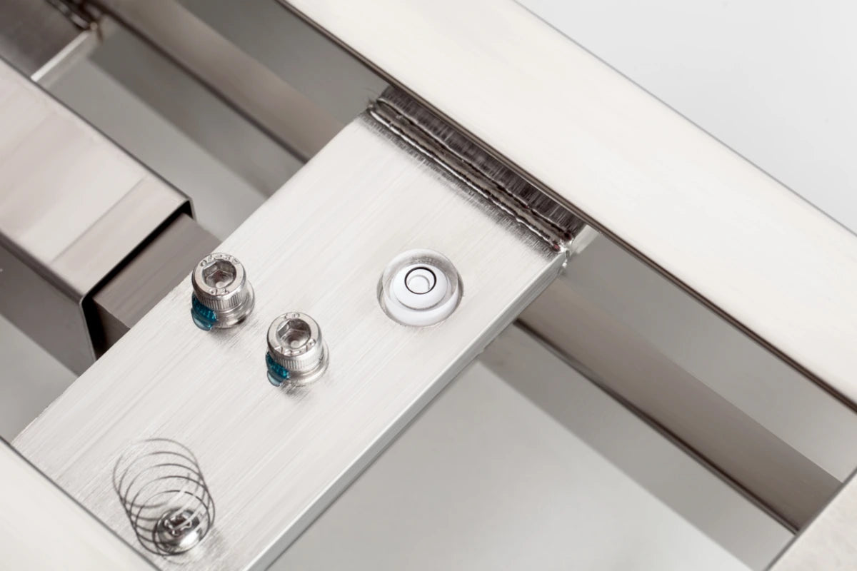 Balanza de plataforma de acero inoxidable - Rango (0...20) kg, Resolución 2 g