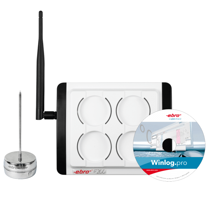 Datalogger Autoclave EBI 12 Starter Kit – Registrador de temperatura con software Winlog Pro e interface IF-200