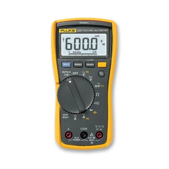 Multímetro TRMS profesional – Medición de V, A, Ω, Capacitancia y Frecuencia