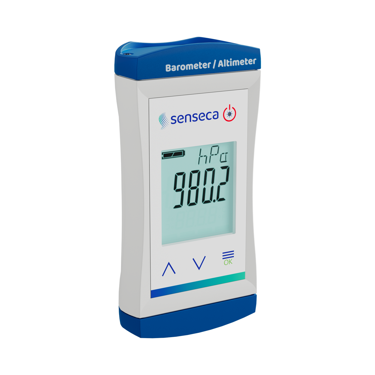 Barómetro y Altímetro de precisión para presión de aire y altitud - Rango 300,0...1100,0 hPa abs.