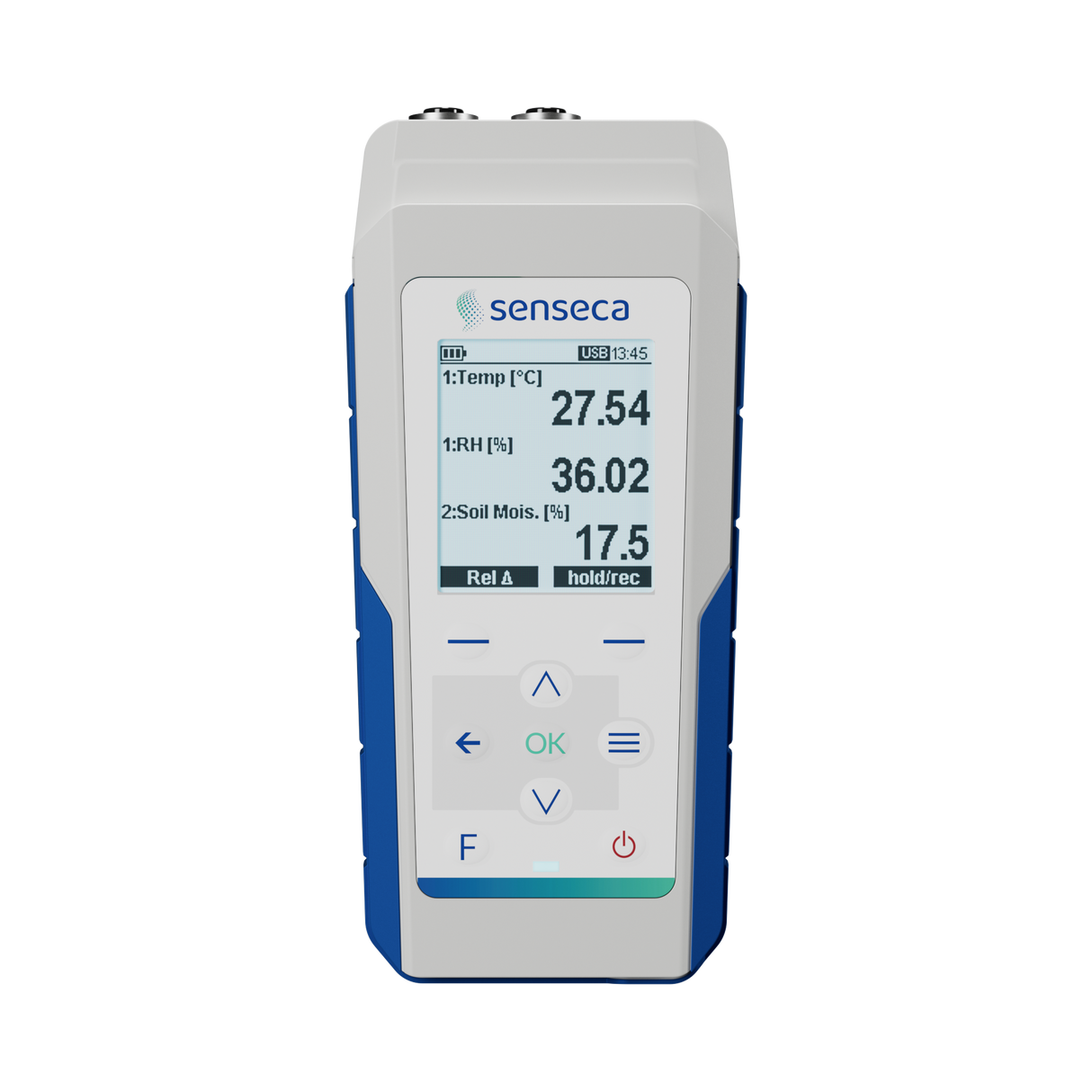 Instrumento con 2 entradas para sensores digitales de Precisión - Funcion Logger y Puerto USB