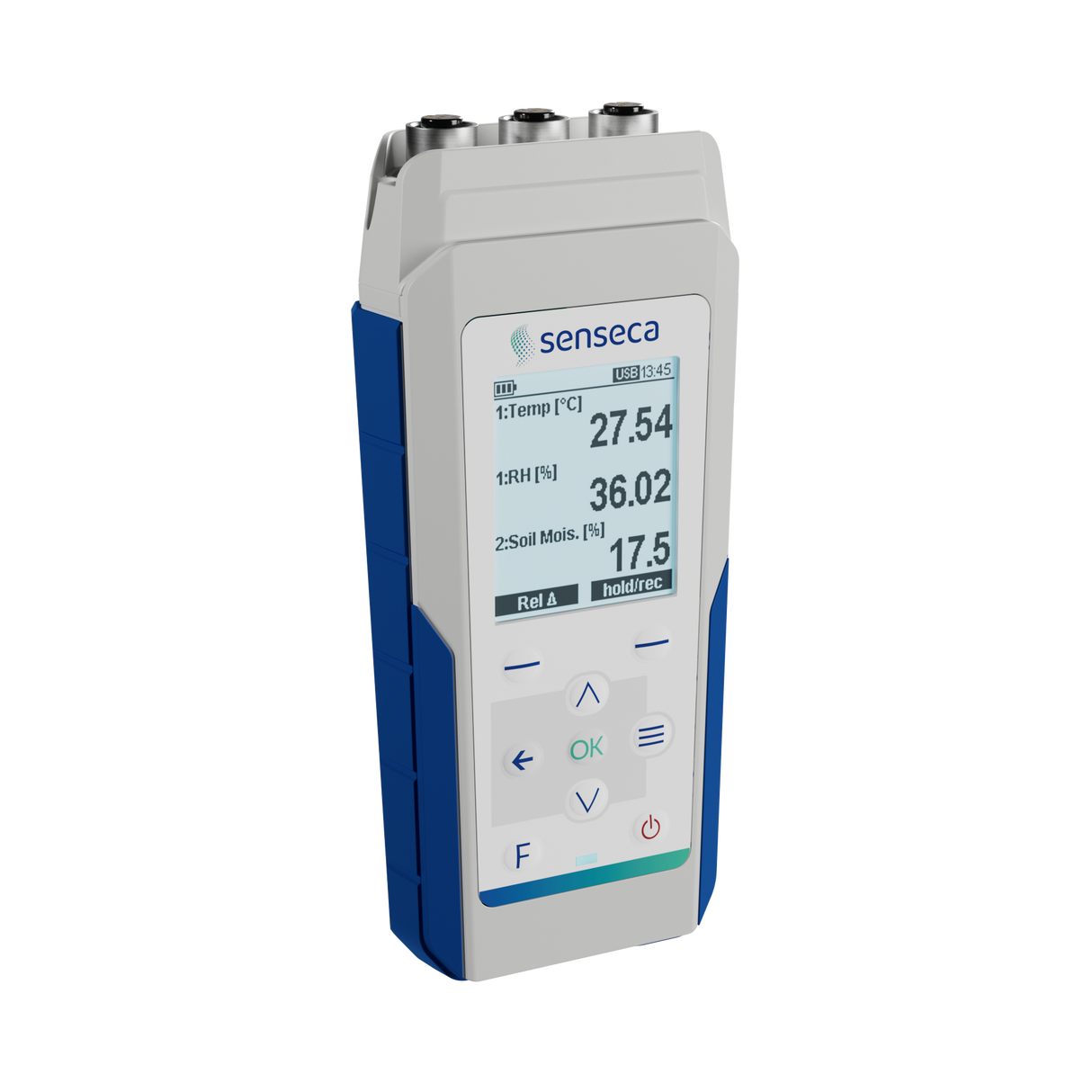 Instrumento con 3 entradas para sensores digitales de Precisión - Funcion Logger y Puerto USB