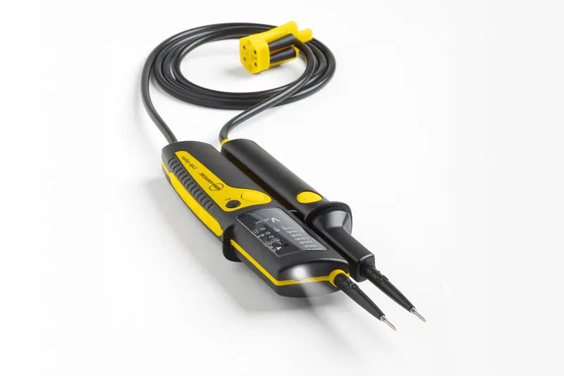 Comprobador eléctrico 690 V con rotación de fases y prueba de continuidad