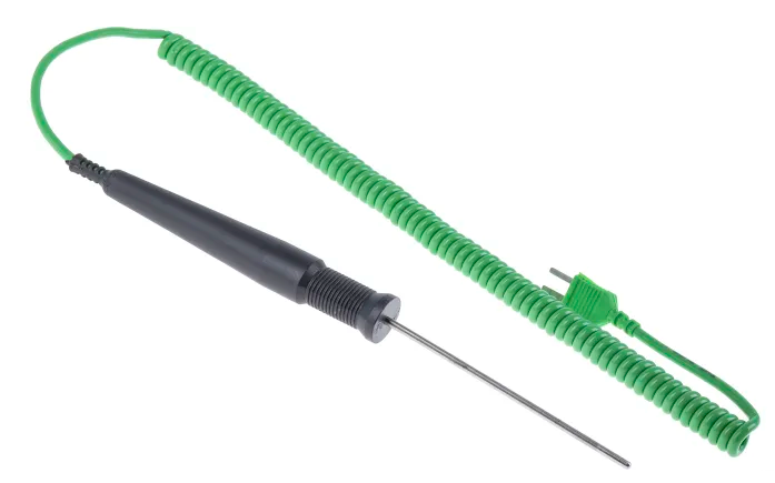 Sonda Termopar tipo K  - Rango temperatura (-200...1100) ºC - Ø 3mm x 100mm