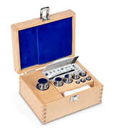 Conjunto Masas Patrón F2, 1mg_500g-Estuche Madera