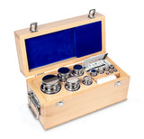 Conjunto Masas Patrón F2, 1mg_5kg-Estuche Madera