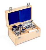 Conjunto Masas Patrón F2, 1mg_2kg-Estuche Madera