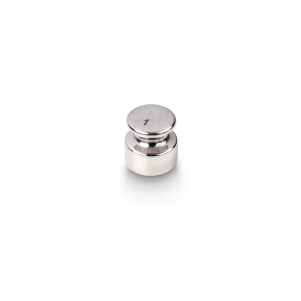Masa de Acero Inox. Clase F1 - 1 g, con estuche de plástico