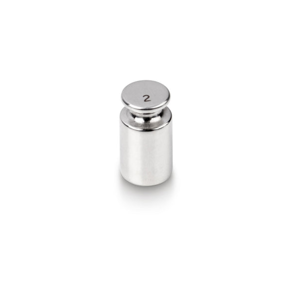 Masa de Acero Inox. Clase F1 - 2 g, con estuche de plástico