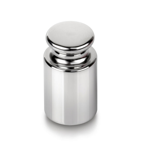 Masa de Acero Inox. Clase F1 - 200 g, con estuche de plástico