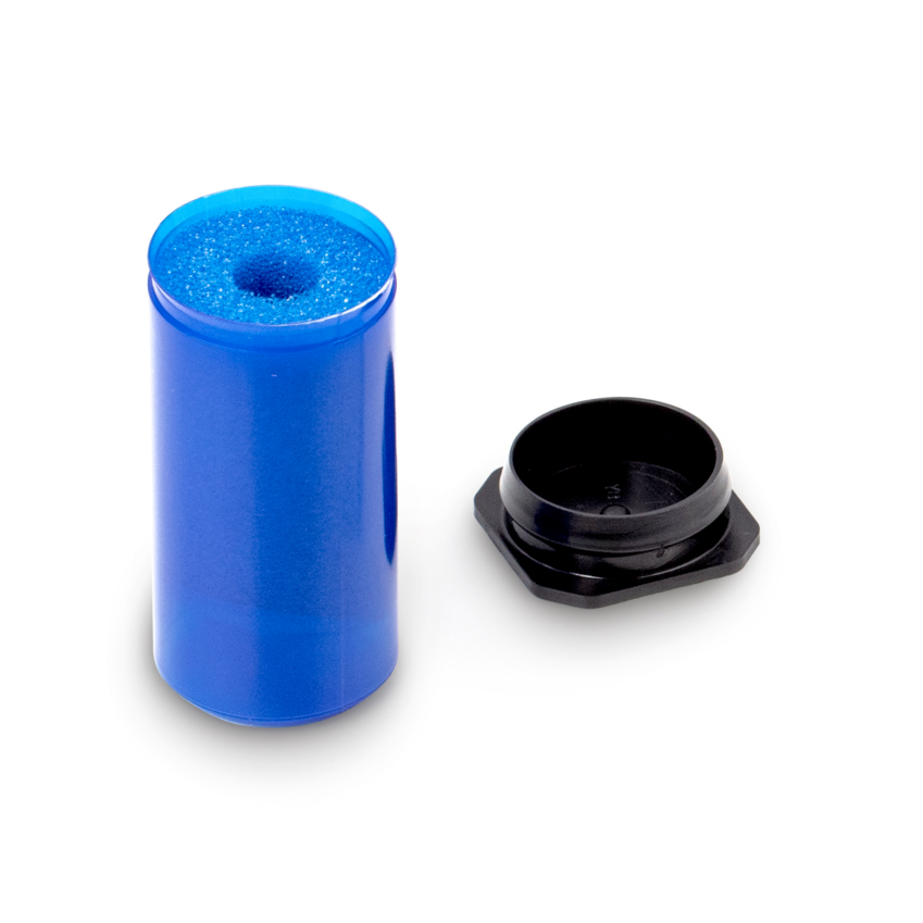 Masa patrón M1 de acero inoxidable torneado - 5 g, Estuche de plástico incluido