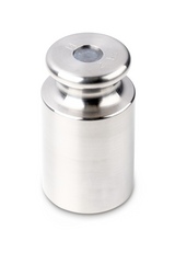 Masa patrón M1 de acero inoxidable torneado - 2 kg, Estuche de plástico incluido