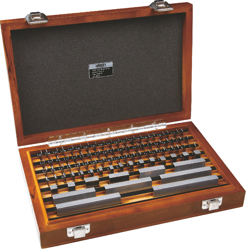 Set Bloques Patrón Acero Grado 2 - 8pcs