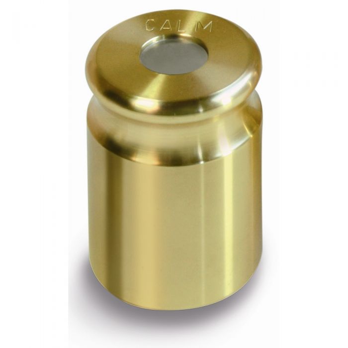Masa patrón M1 de latón con certificado de calibración ENAC