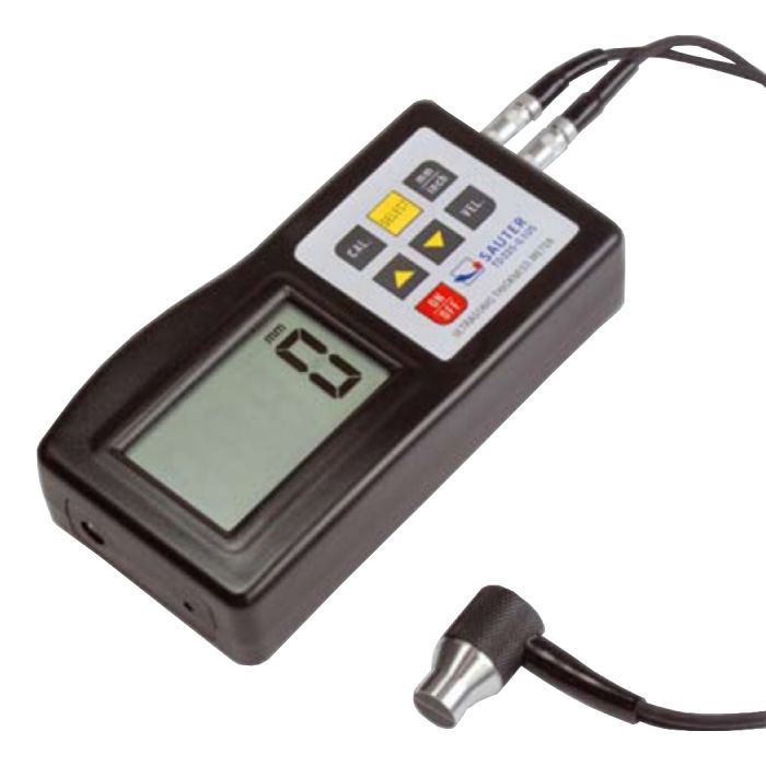 Medidor de espesores por ultrasonidos para materiales duros
