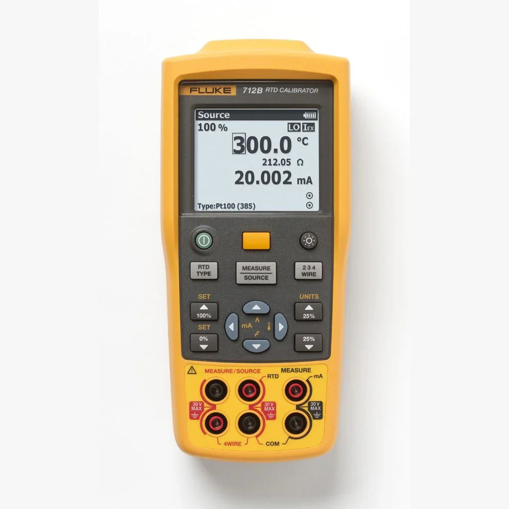 Calibrador de termorresistencias Fluke 712B, rango 4 a 20 mA