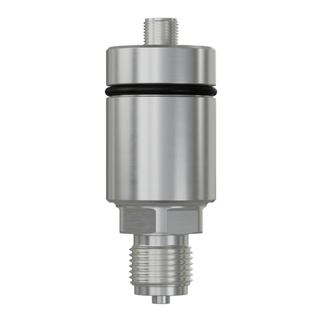 Sensor digital de presión relativa Senseca DX 225, rango 0...1 bar, conexión G1/2 B