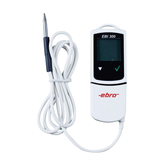 Datalogger de temperatura con sonda externa - Rango (-30...70) ºC, Resolución 0,1 ºC