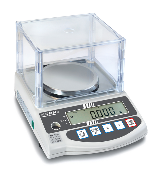 Báscula de precisión de laboratorio de 220 g y 0,001 g