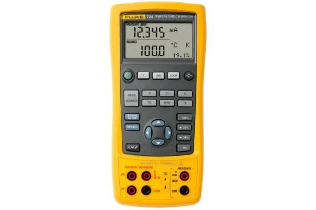 Calibrador de temperatura multifunción Fluke 724