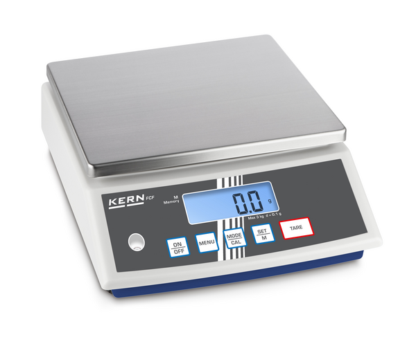 Balanza de Mesa - Rango 3000g Resolución 0,1g - Plato 253×228mm