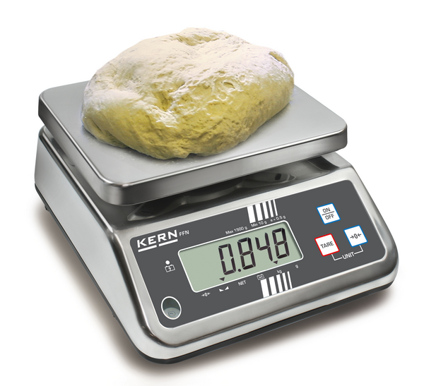 Balanza con protección contra el agua - Rango (0...6) kg, Resolución 2 g