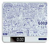 Balanzas de cocina, Margen de pesaje 15000 g, Lectura 1 g