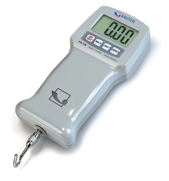 Medidor de fuerza digital (interno) FK 10, Max 10 N, legibilidad 0,005 N