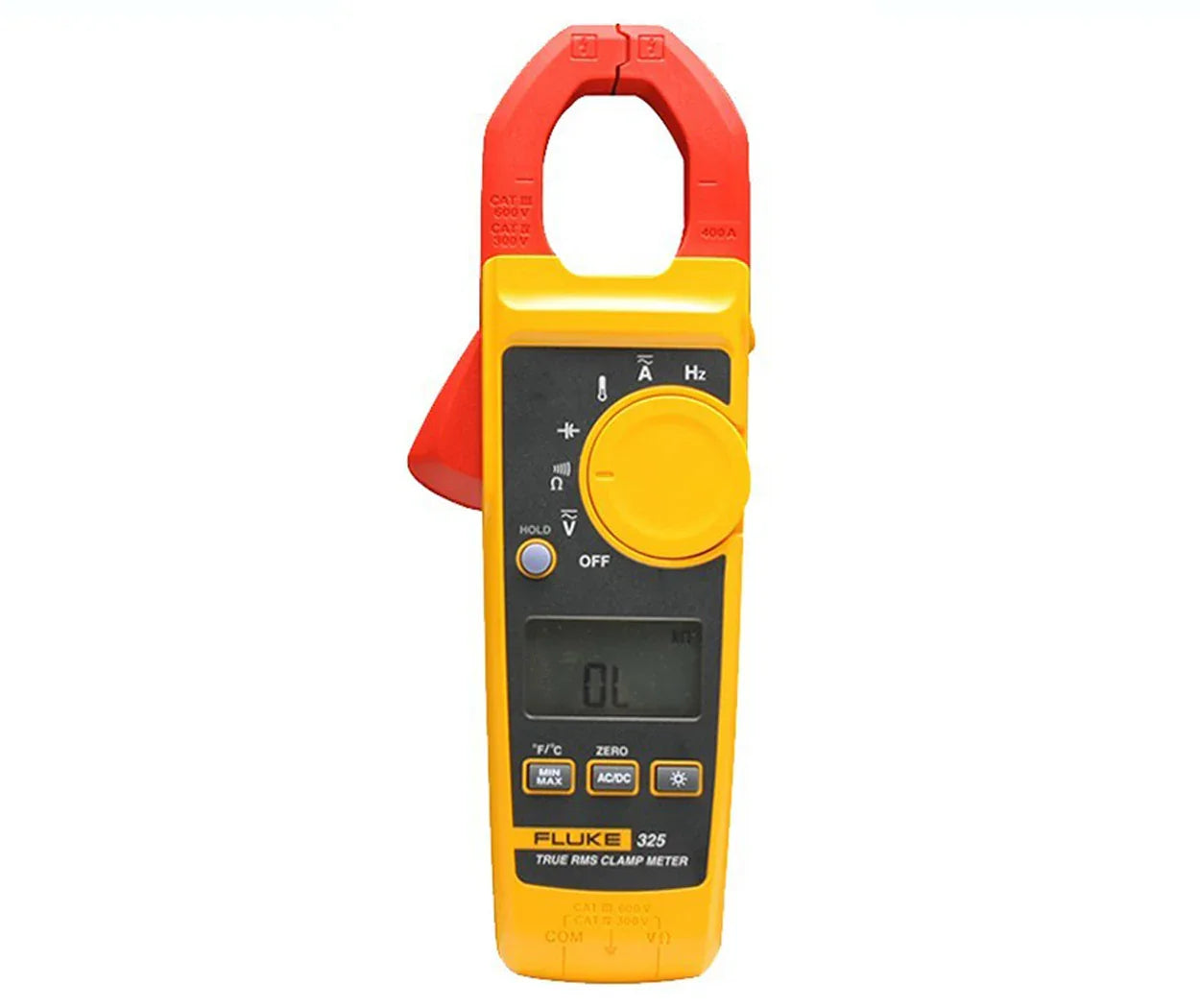 Pinza amperimétrica Fluke 400A AC/DC TRUE RMS con temperatura