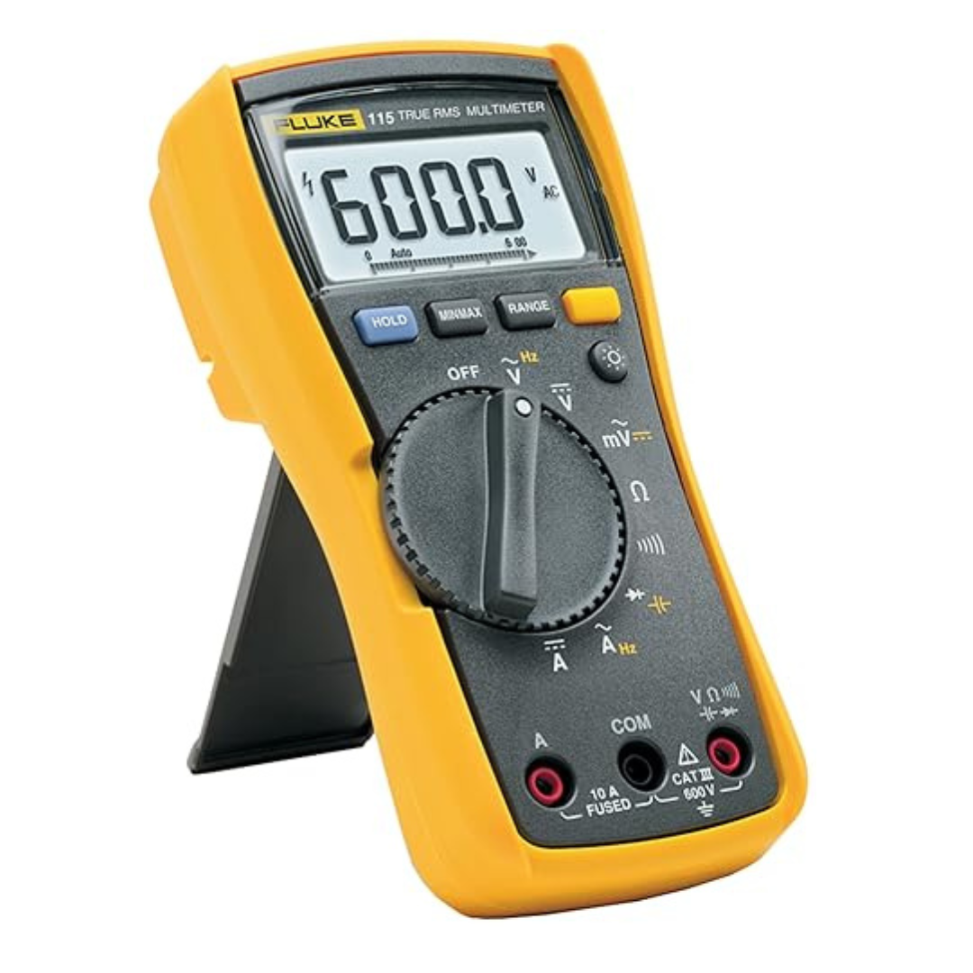 Multímetro digital TRMS; Medidas de Vac/dc, Aac/dc , Ohm, C y Freq