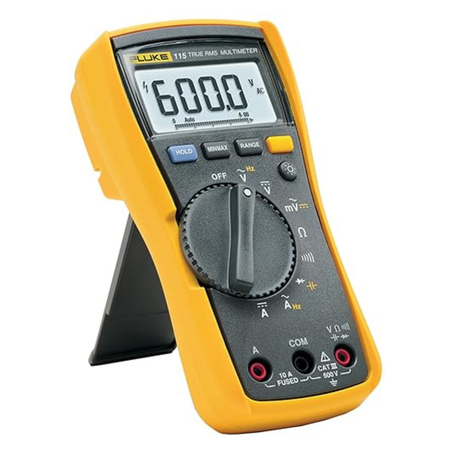 Multímetro digital TRMS; Medidas de Vac/dc, Aac/dc , Ohm, C y Freq