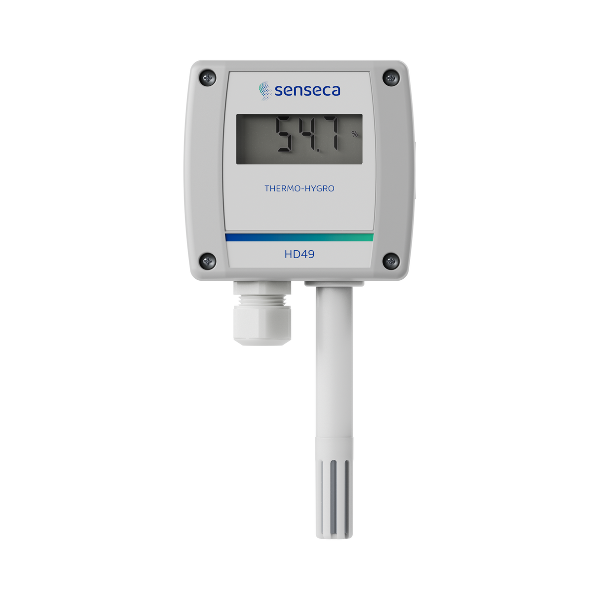 Transmisor pasivo dual de humedad relativa y temperatura. Salida 4-20mA. Rango extendido.