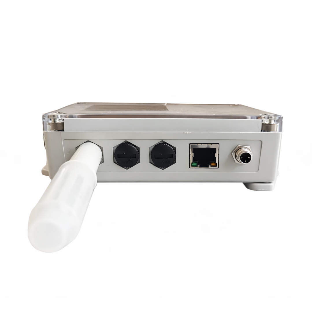 Registrador de datos WiFi de temperatura y humedad con pantalla LCD (sonda fija)