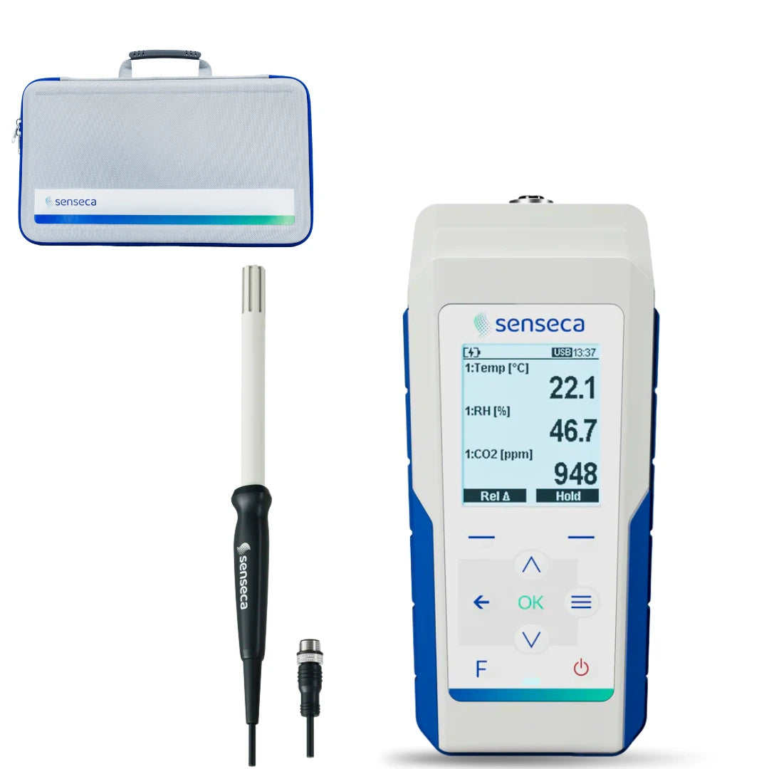 Kit Completo de Medición de Temperatura y Humedad con maletín (PRO D01)