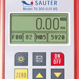 Medidor de espesores por ultrasonidos- Rango 1,2...200/230 mm, resolución 0,01/0,1 mm