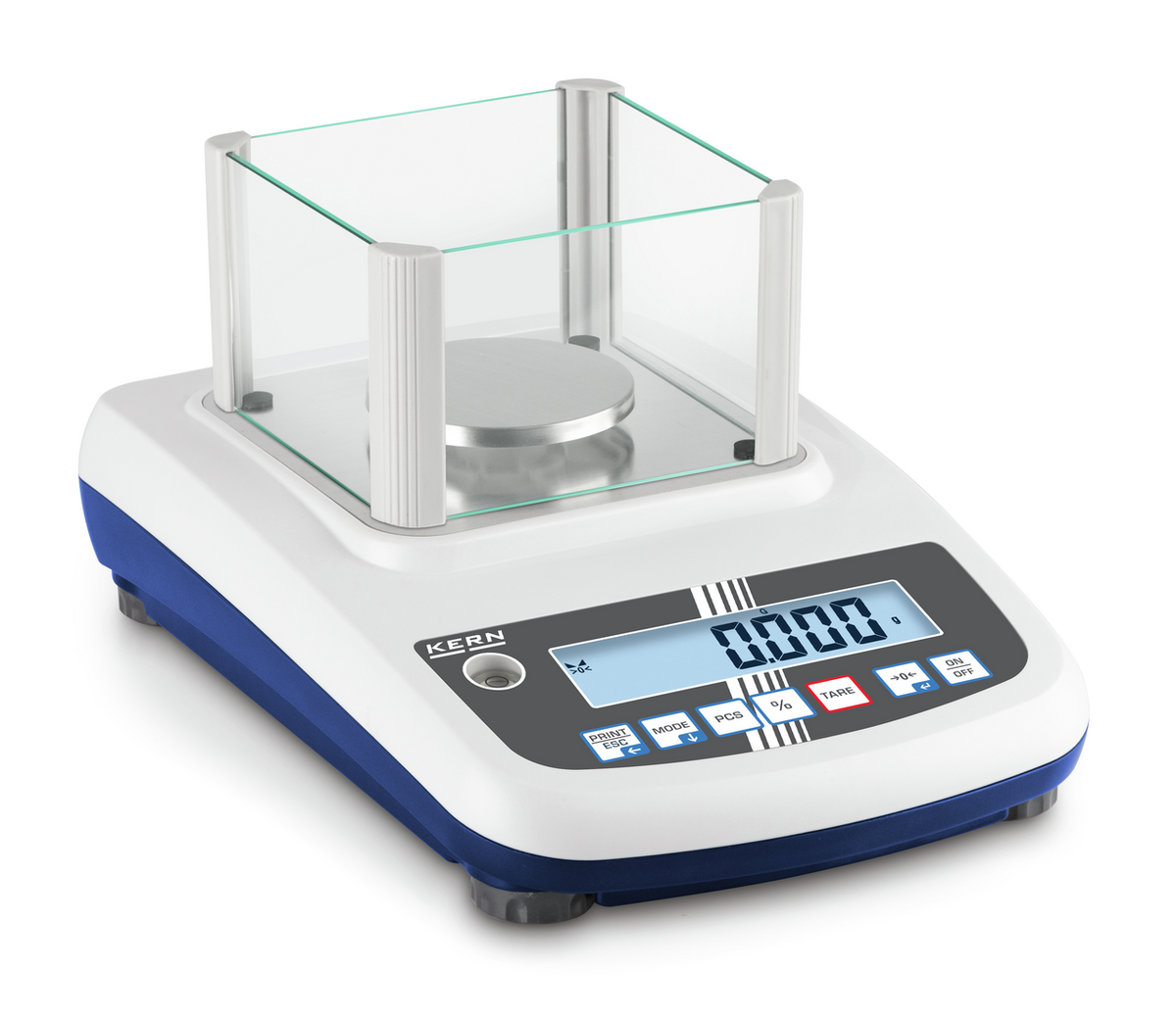 Báscula de precisión compacta de 120 g y 0,001 g
