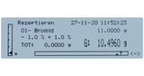 Balanza Precisión - Rango 20000g Resolución 0,1g - Plato 200×175mm
