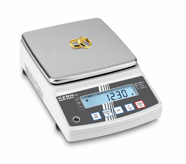 Balanza de precisión - Rango 0...12000 g. Resolución 0,1 g