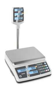 Balanza comercial RPB 3K3DHM, Margen de pesaje 1500 g; 3000 g, Lectura 0,5 g; 1 g